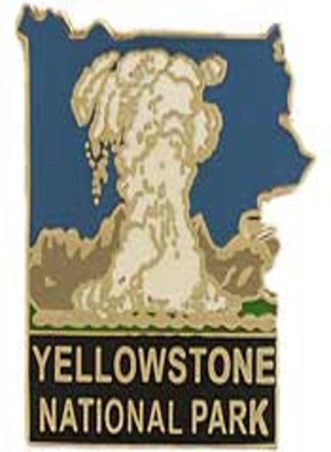 FindingKing Yellowstone National Park Old Faithful Pin 1"