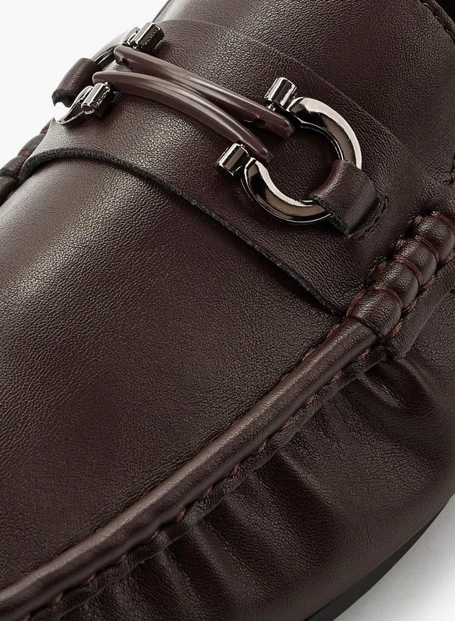 LBL By Shoexpress BROWN Men Accent Detail Loafers for Men | Best Price UAE