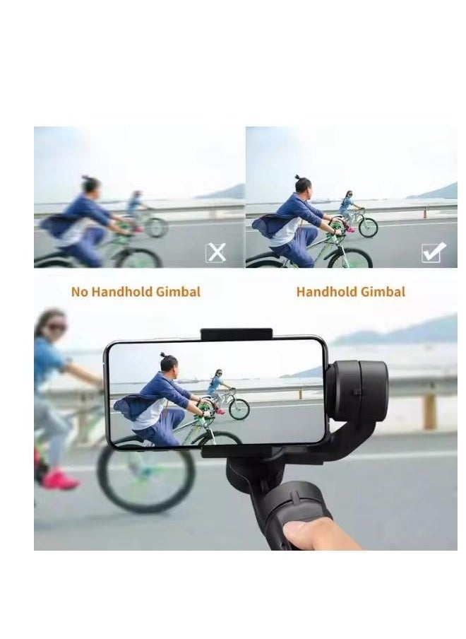 A ZONE 3 Axis Handheld Smart Phone Holder Action Camera Video Gimbal Stabilizer Indoor Outdoor Perfect For Vlogger And Content Creator  - Image 3