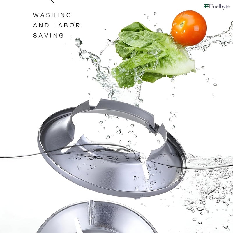 Wildmaker EcoFlame Gas Saver Burner Stand HighEfficiency EnergySaving Stove Windproof Anti Rust Skid Design High Temp Resistant Metal Universal Fitting with 8 Leg Support Pack of 2 - Image 5