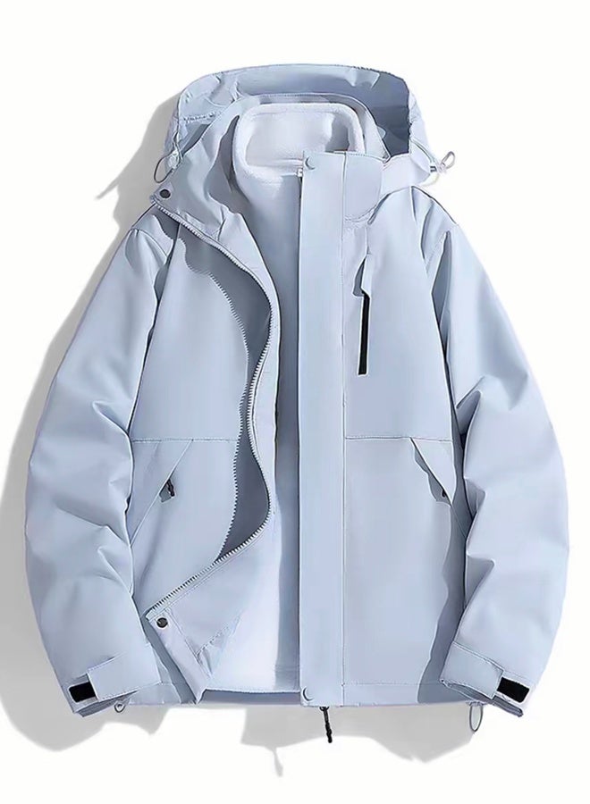 DR Men's/Women's 3-in-1 Waterproof Hiking Jacket with Detachable Inner Liner - Image 1