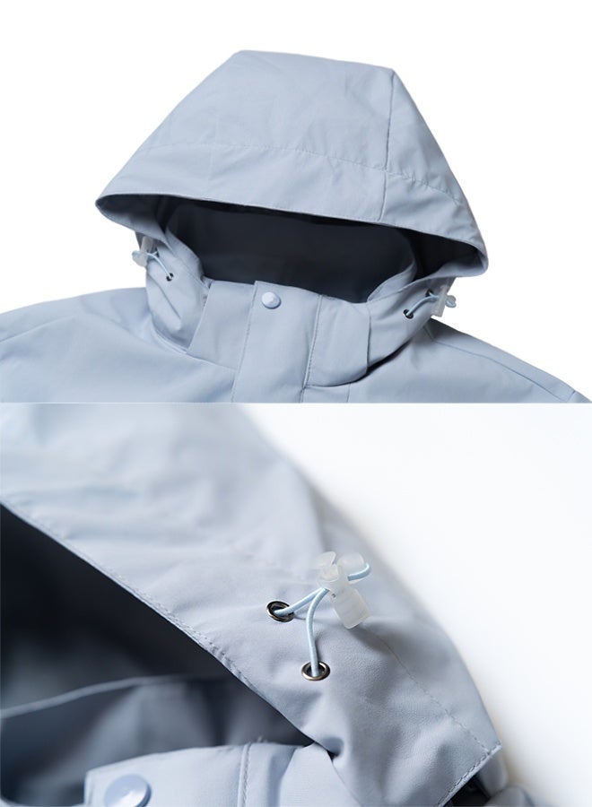 DR Men's/Women's 3-in-1 Waterproof Hiking Jacket with Detachable Inner Liner - Image 2