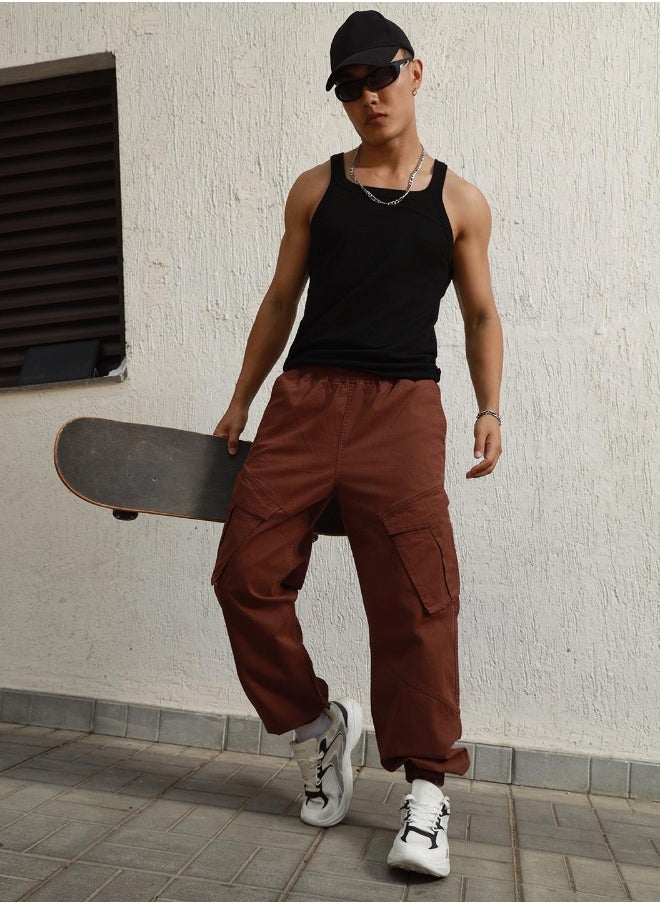 Hubberholme - Brown Pants For Men - Image 1