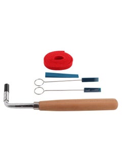 Thoraya 6Pcs Professional Piano Tuner Kit Exquisite Workmanship Complete Tools Easily Use Mute Tools for Beginner ProfessionalM02621  - Image 4