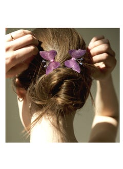 Excefore Twist Hairstyle Bun Hair Accessories, 2 Pcs Hair Bun Maker, Lazy Curler, Twist Hairstyles, Reusable Quick Bun, Butterfly Magic Clip, for Daily Use, Sports, Beach, Bar, Prom, Party  - Image 5