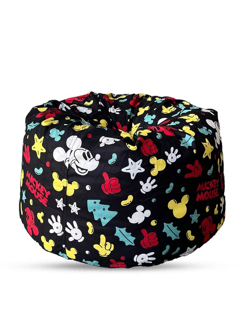WAVY Mickey Mouse kids Comfoy Bean Bag - Velvet - Image 1