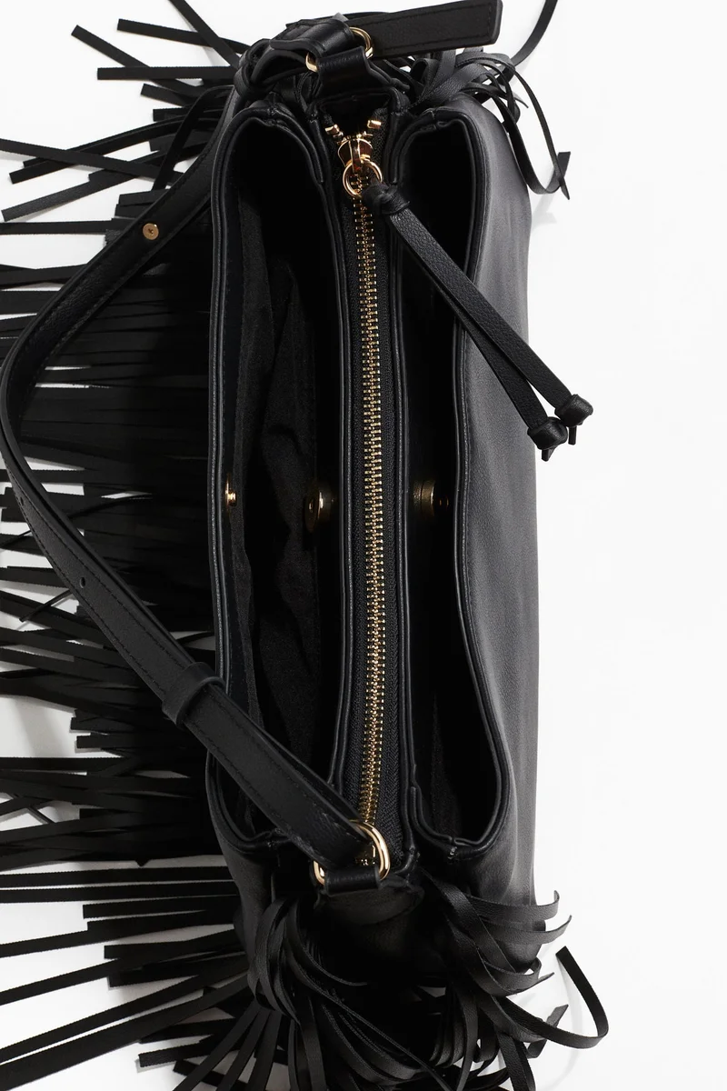 H&M Fringe-trimmed shoulder bag