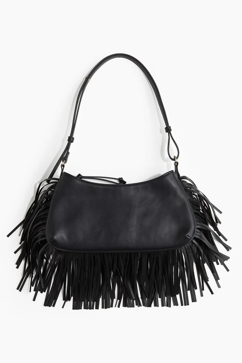 H&M Fringe-trimmed shoulder bag