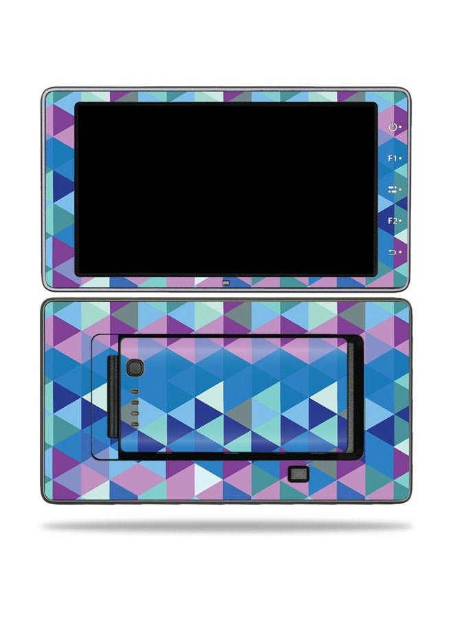 MIGHTY SKINS MightySkins Skin Compatible with DJI CrystalSky Monitor 5.5" - Purple Kaleidoscope | Protective, Durable, and Unique Vinyl Decal wrap Cover | Easy to Apply, Remove | Made in The USA - Image 1