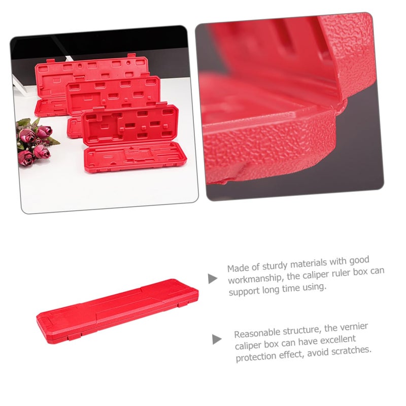 Valiclad Portable Digital Caliper Box Black Plastic Protective Case for Measuring Tools Travel Storage - Image 5