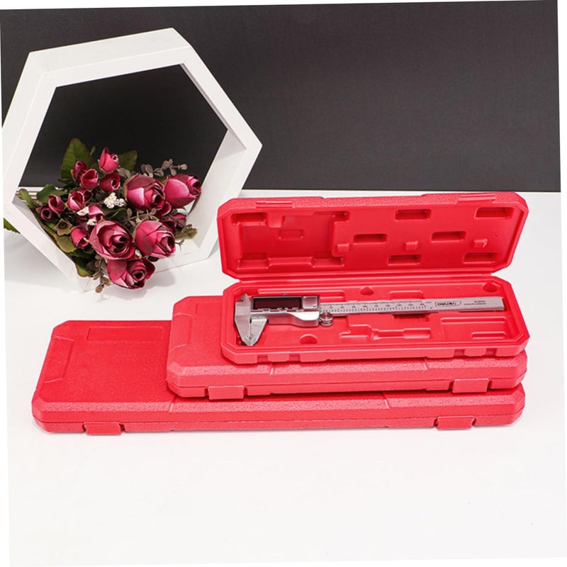 Valiclad Portable Digital Caliper Box Black Plastic Protective Case for Measuring Tools Travel Storage - Image 3