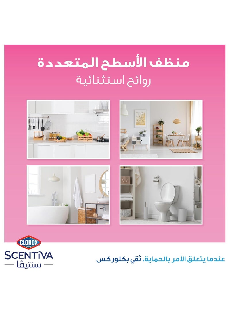 Clorox Scentiva Multi-Surface Cleaner, Joyful Floral Scent, Bleach Free 500ml - Image 5