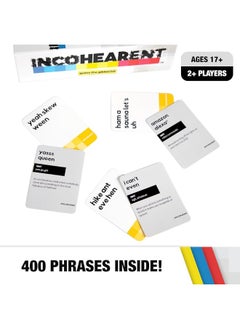 WHAT DO YOU MEME? WHAT DO YOU MEME Incohearent  Guess The Gibberish Party Game  The Spicier Edition with Refreshed Content  Fun Games for Adults  - Image 1