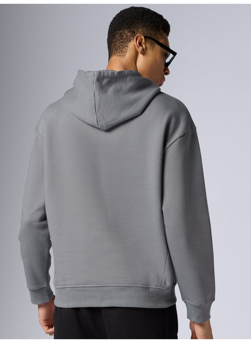 XYXX IntelliSmooth Pulse Terry Cotton Oversized Long sleeves Sweatshirt Hoodies for Men - Image 2