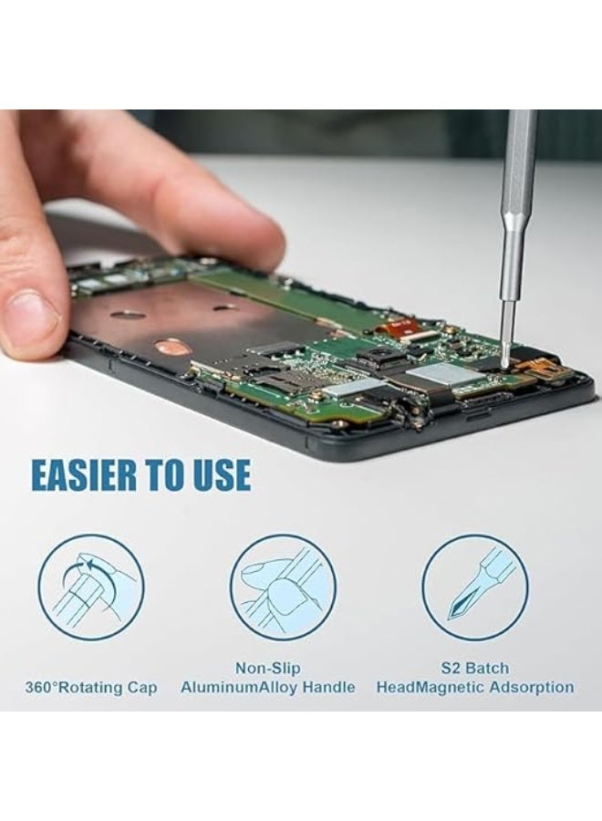 مجموعة مفكات براغي 24 في 1 أداة دقيقة متعددة اللقم للإلكترونيات والإصلاحات التي تقوم بها بنفسك - Image 3