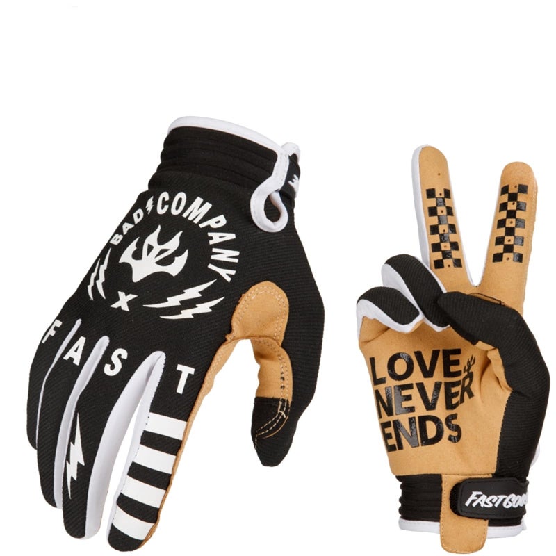 EXCEREY Motorcycles Racing Bicycles Full Finger Gloves for Adult Cycling Climbing Riding Biking Outdoor Sports (Black, Size XL) - Image 2