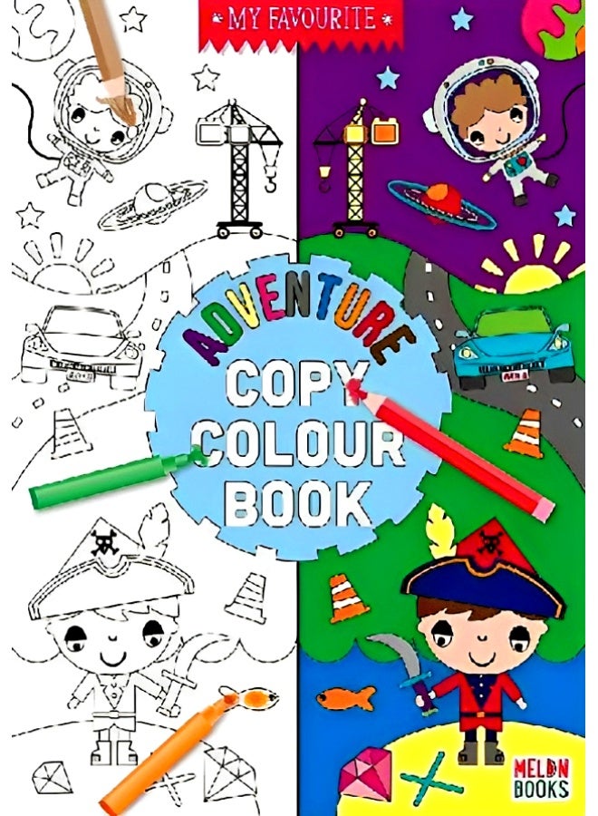 My Favourite Adventure Copy Colour Book  - Image 1