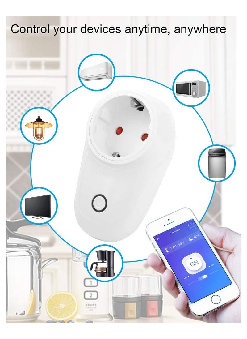 إي وي لينك - قابس ذكي – S26F WiFi قابس ذكي يعمل بنظام Alexa مع وظيفة التوقيت لـ Alexa [Eco، Eco Dot] وGoogle Home وGoogle Nest - Image 1