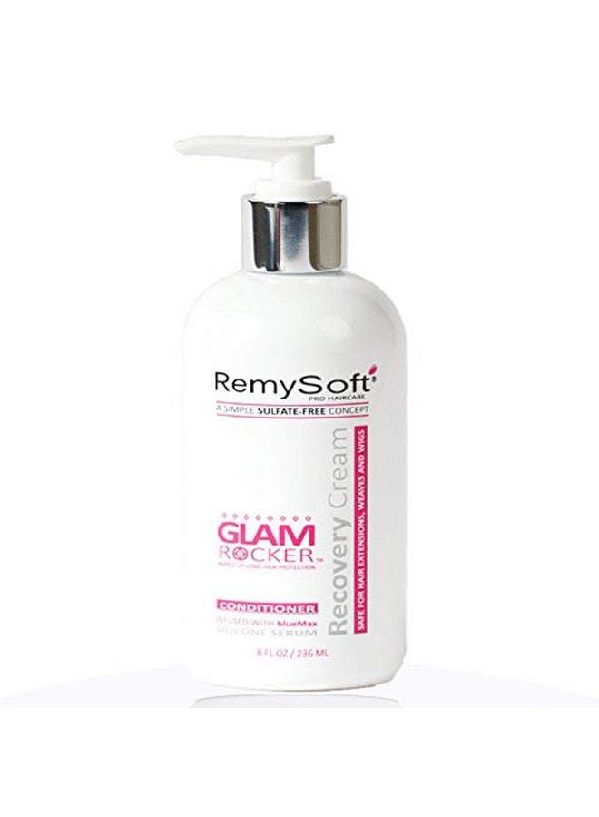 RemySoft Glam Rocker Hydrating Cleanser & Recovery Cream Duo Safe For Hair Extensions Weaves And Wigs Salon Formula Shampoo And Conditioner Combo Gentle Sulfatefree Lather - Image 5