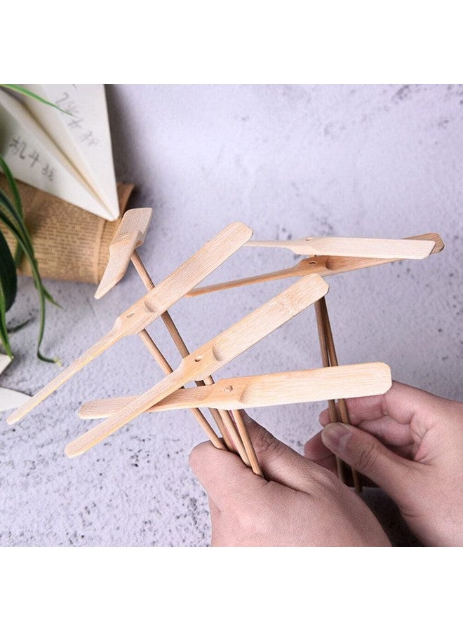 Toddmomy Props 10 Pcs Flying Wooden Dragonfly Wood Dragonfly Propeller For Plastic Propeller - Image 2