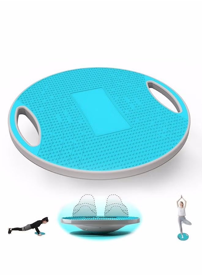 XiuWoo Wobble Balance Board, Yoga Kit,Core Trainer for Balance Training and Exercising, Healthy Material Non-Skid TPE Bump Surface, Stability Board for Kids and Adults  - Image 1