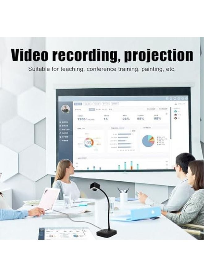 12MP 4K Wireless Portable USB Document Camera For Teaching Office OCR Scanning - Image 4