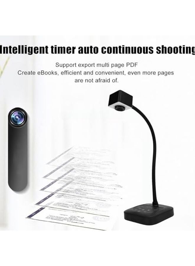 12MP 4K Wireless Portable USB Document Camera For Teaching Office OCR Scanning - Image 5