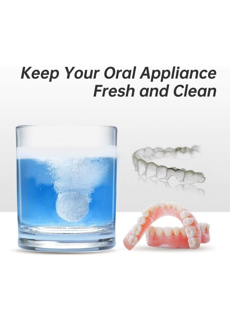 NIKITA.VIVI أقراص تنظيف أطقم الأسنان أقراص قوية للغاية واقي الفم الليلي لتنظيف الأسنان في 5 دقائق 30 قطعة يزيل البقع ورائحة البلاك لأطقم الأسنان وواقيات الفم الليلية وواقي الفم بنكهة النعناع - Image 5