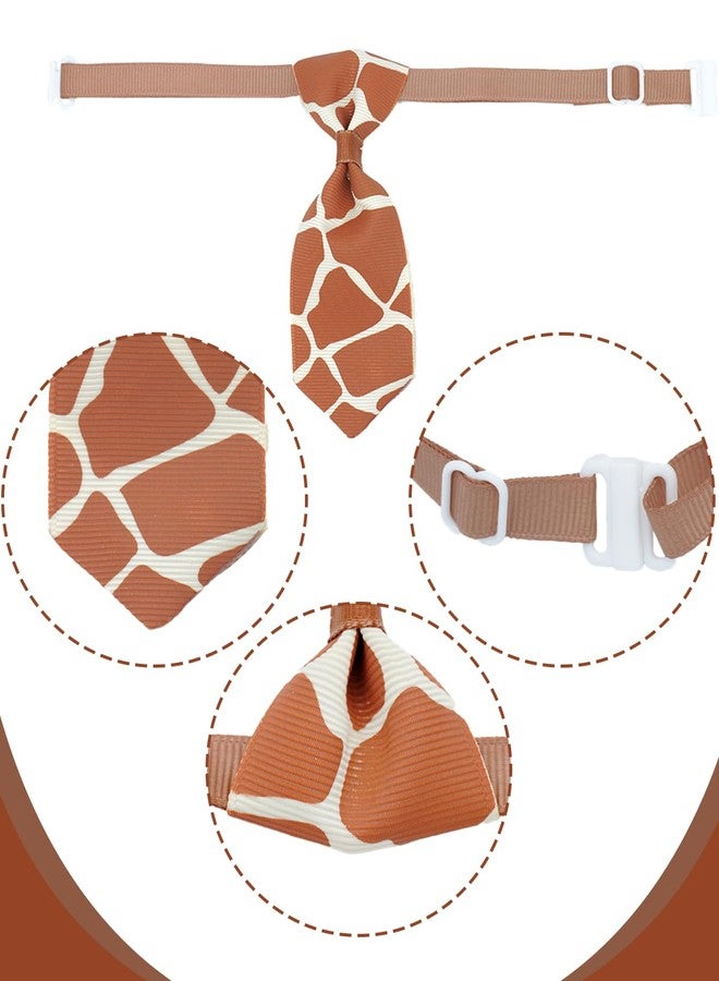 PET SHOW 50 Pack Small Dog Ties Bulk with Adjustable Collar Assorted Cute Neckties Puppy Bowties for Party Holiday Wedding Cats Neck Attachment Pet Grooming Accessories - Image 3