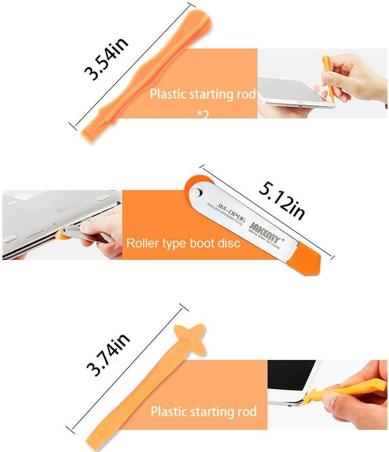 JAKEMY Screen Opening Set Pry Tool  13 in 1 Mobile Phone Display Replace Kit Electronics Open Tools Pry Bar Opener for iPhone Ipad Repair - Image 3