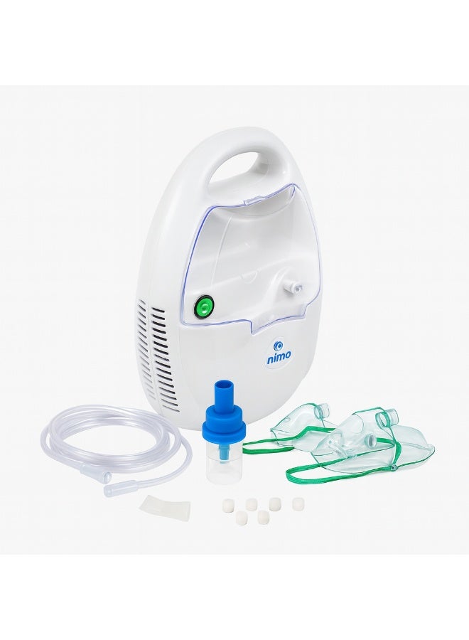 Nimo The Nimo nebulizer for home use provides powerful vaporization that helps relieve breathing problems for adults and children safely and easily. - Image 1
