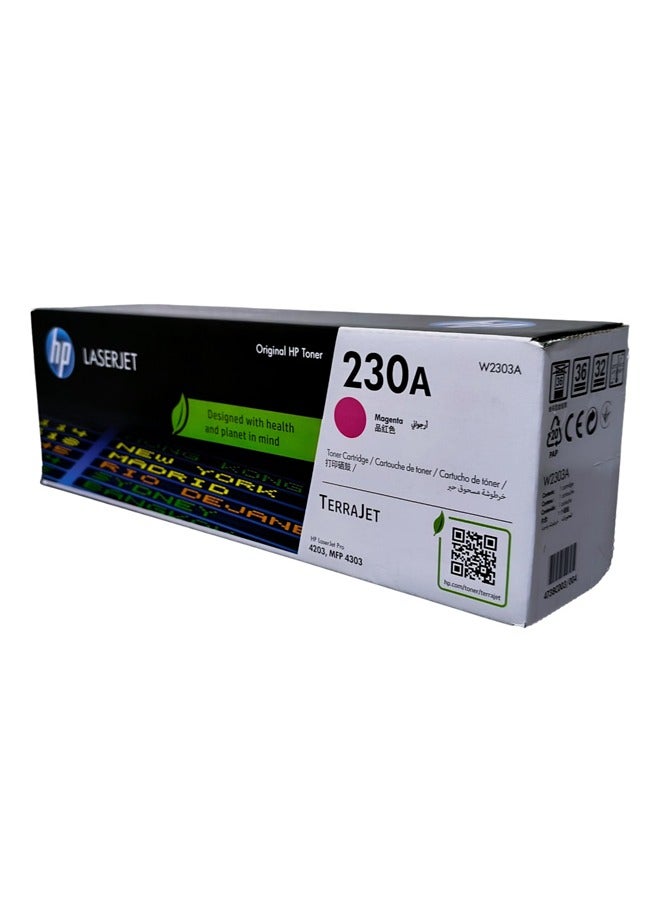 HP 230A Magenta Original LaserJet Toner Cartridge W2303A Magenta - Image 2