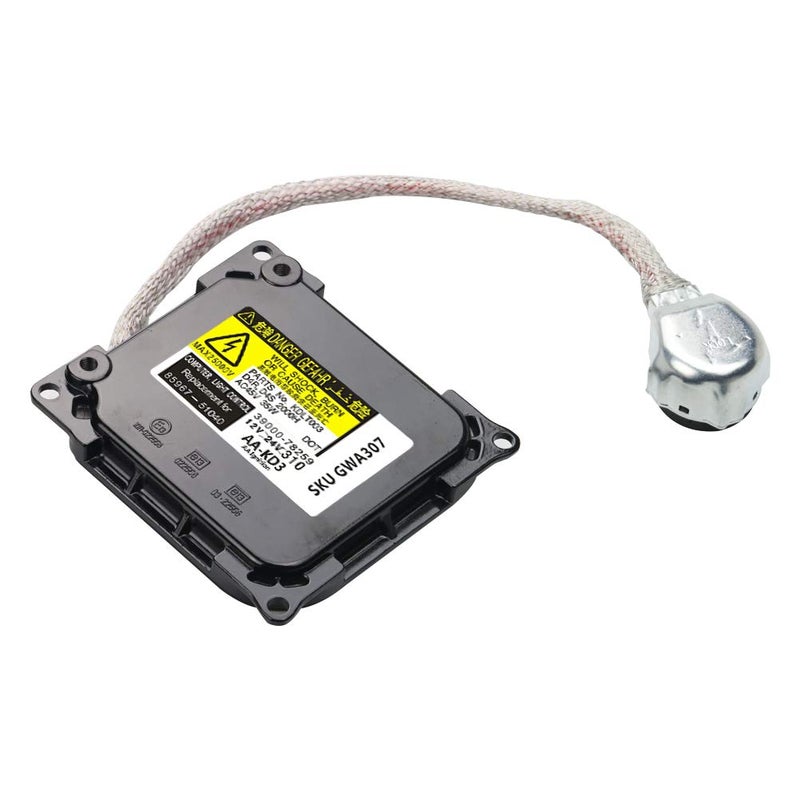 وحدة تحكم مصابيح زينون HID مع بالاست ومشغل بديل 8596751040 8110733761 8110730D30 DDLT003 KDLT003 متوافقة مع سيارات تويوتا ولكزس SC430 ES350 LS460 بريوس أفالون