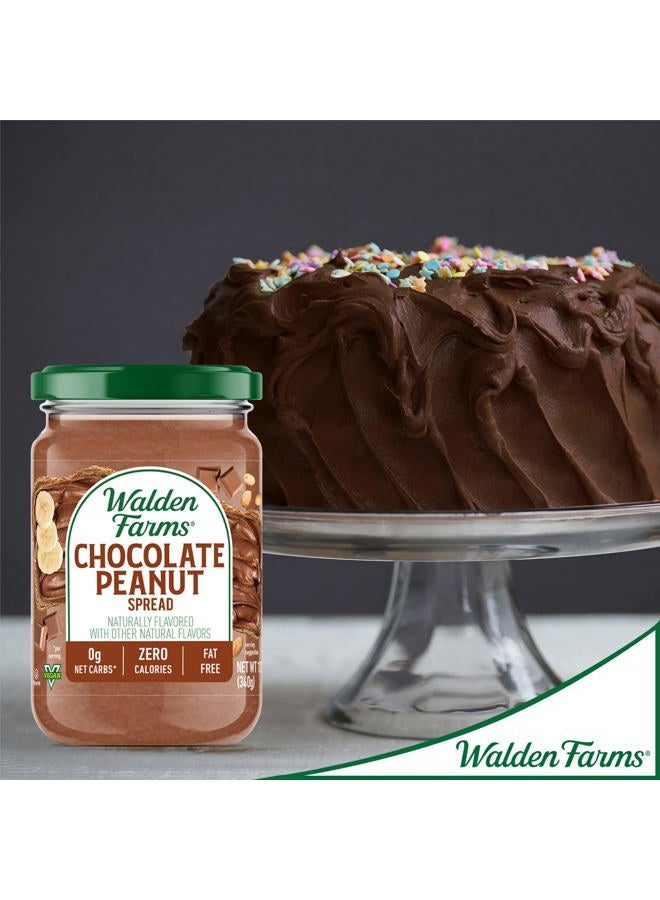 WALDEN FARMS Spreads (12 Fl Oz (Pack of 1), Chocolate Peanut) - Image 4