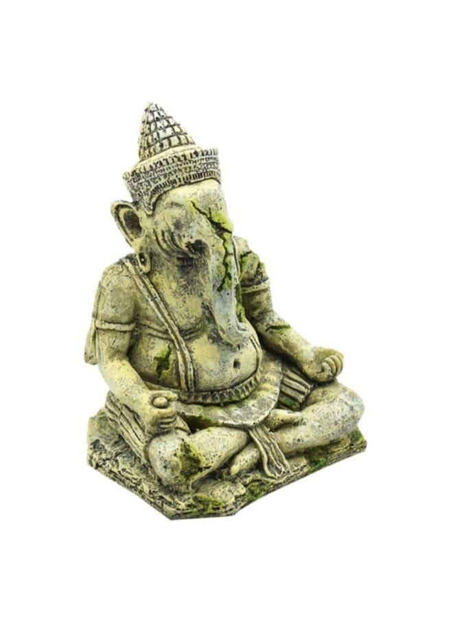 ديكورات أحواض السمك - منحوتة فيل للأسماك - Image 1