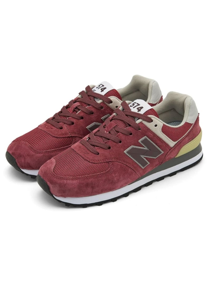 New Balance 574 Low Top Sneakers Red - Image 2