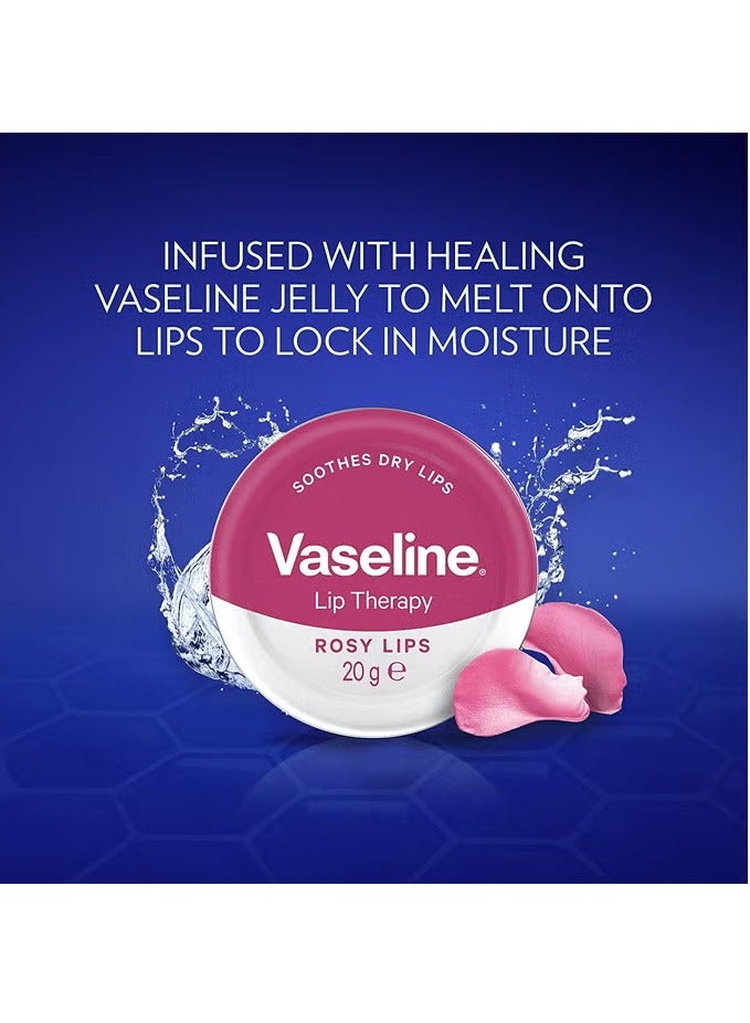 Vaseline Lip Therapy Lip Balm, Rosy Lips 0.6 oz (Pack of 2) - Image 2