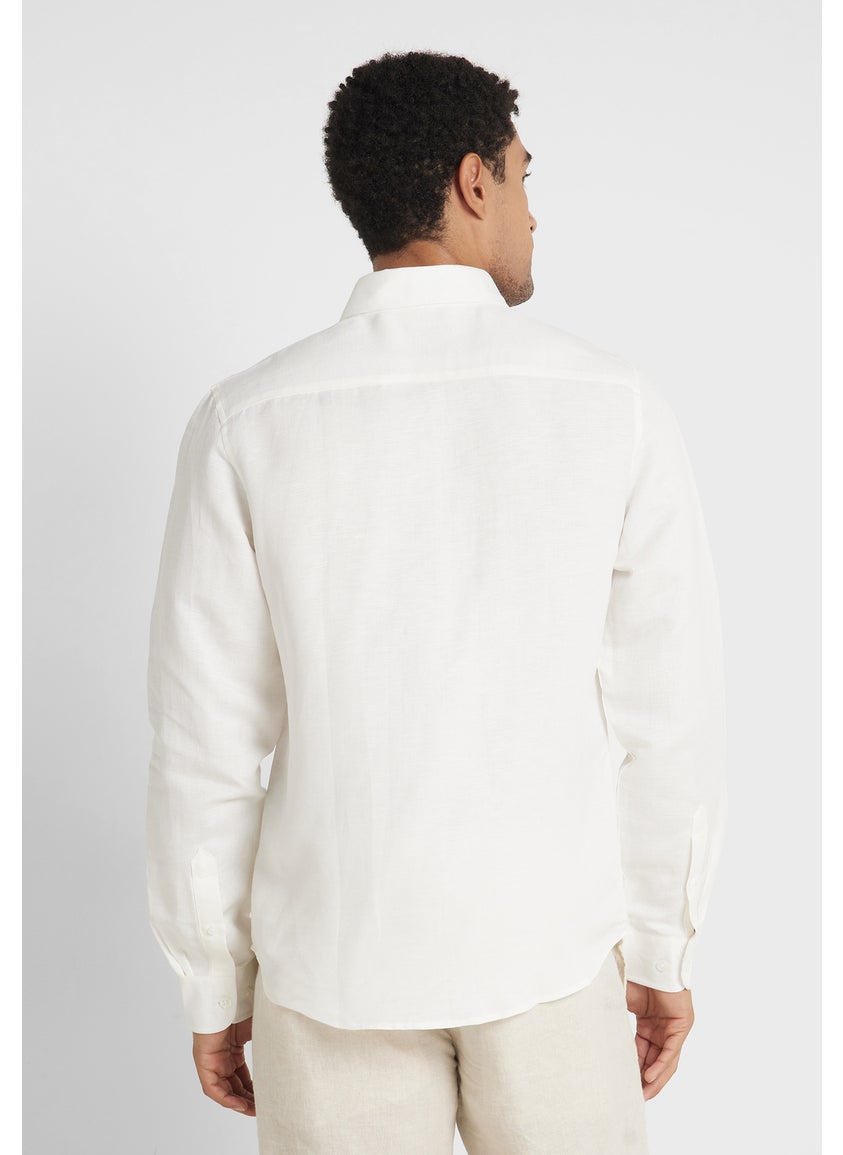 Robert Wood Linen Shirt  - Image 2