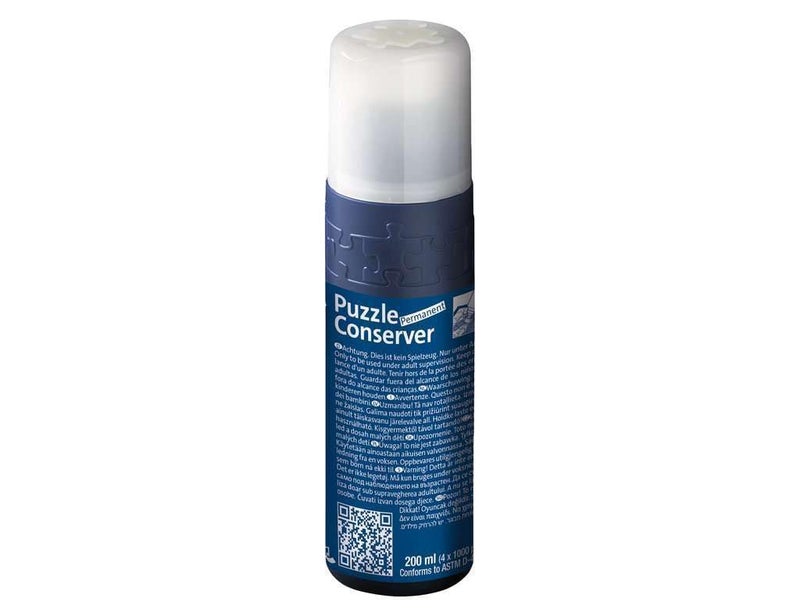 Ravensburger Puzzle Conserver 17954 - Premium Puzzle Glue | Enhanced Glossy Finish | Perfect for 500-1000 Piece Puzzles | Ideal Puzzle Accessory - Image 1