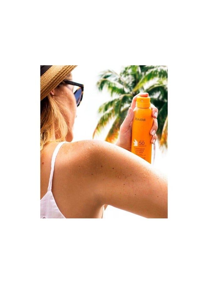 Babe Laboratorios Babé Solar Photoprotector Transparent SPF50 Wet Skin 200ml - Image 3