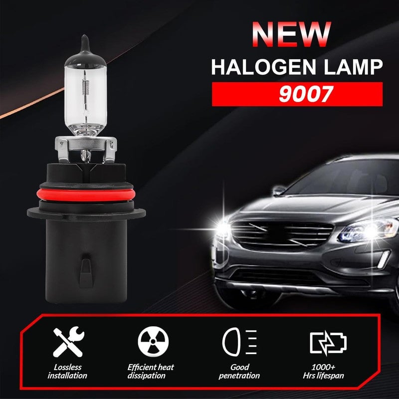 ليجارو مصباح هالوجين أمامي LIGARO Premium 9007، 12 فولت، 65/55 واط، شعاع مزدوج، بديل لمصباح OEM HB5، ​​يصل سطوعه إلى 1200 لومن، عمره الافتراضي 1000 ساعة، زجاج كوارتز مقاوم للأشعة فوق البنفسجية، صنع في كوريا، قطعة غيار سيارات - Image 3