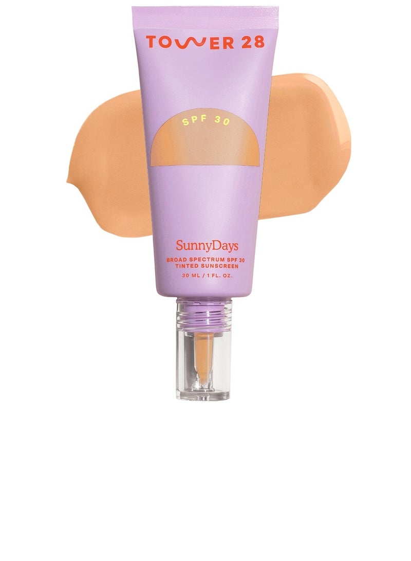 تاور 28 صني ديز كريم أساسي مع واقي شمس 30 مل _38 بومونا - Image 1