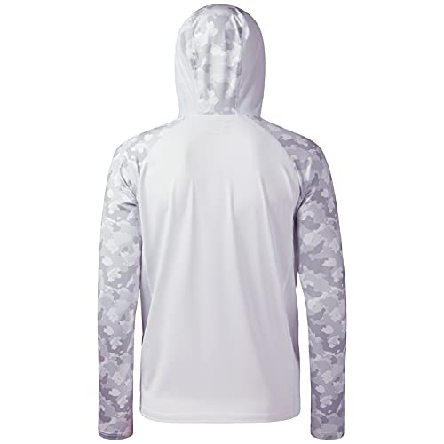 BASSDASH Mens UPF 50 Performance Fishing Shirt Cooling Hoodie Camo Long Sleeve FS17M - Image 3