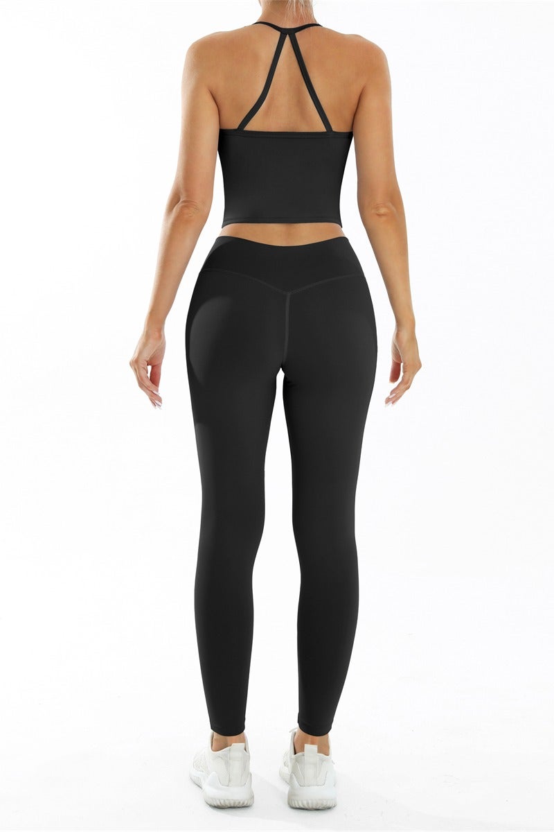 general Gym Tracksuits Women Yoga Set Outfits Sport Suit Workout Clothes Sportswear Fitness Sets - Image 5