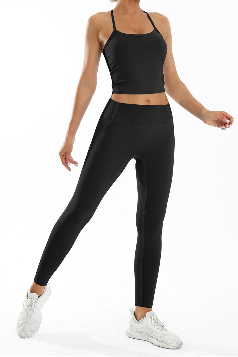 general Gym Tracksuits Women Yoga Set Outfits Sport Suit Workout Clothes Sportswear Fitness Sets - Image 3