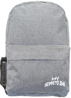 My Geppeto Bag Women Men Gray Backpack Sports Bag School Bag  - Image 3
