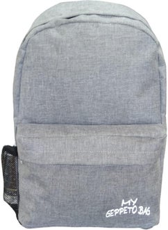 My Geppeto Bag Women Men Gray Backpack Sports Bag School Bag  - Image 1