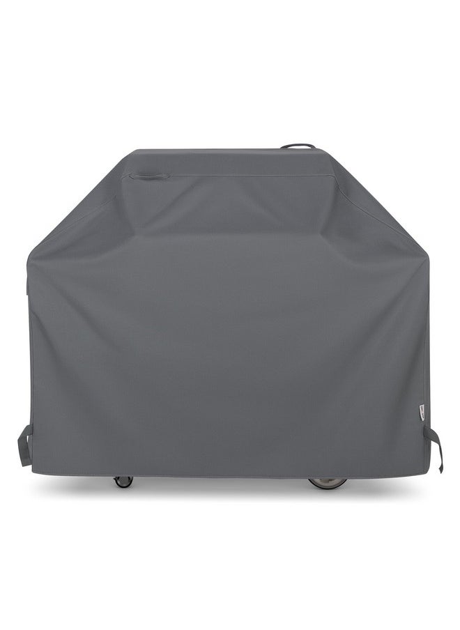 Unicook - Unicook Grill Cover for Outdoor Grill, 60 Inch BBQ Cover, Heavy Duty Waterproof, Fade Resistant, Weather Resistant, Anti-Rip, Gas Grill Cover Compatible with Weber, Char-Broil, Nexgrill, etc. Grey - Image 1