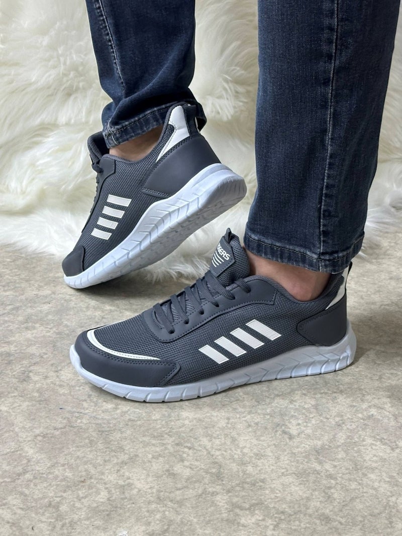 Nstil Daily Men's Sneaker Mesh Laced Comfortable Flexible Stitching Detailed Walking Sports Shoes 1453  - Image 4