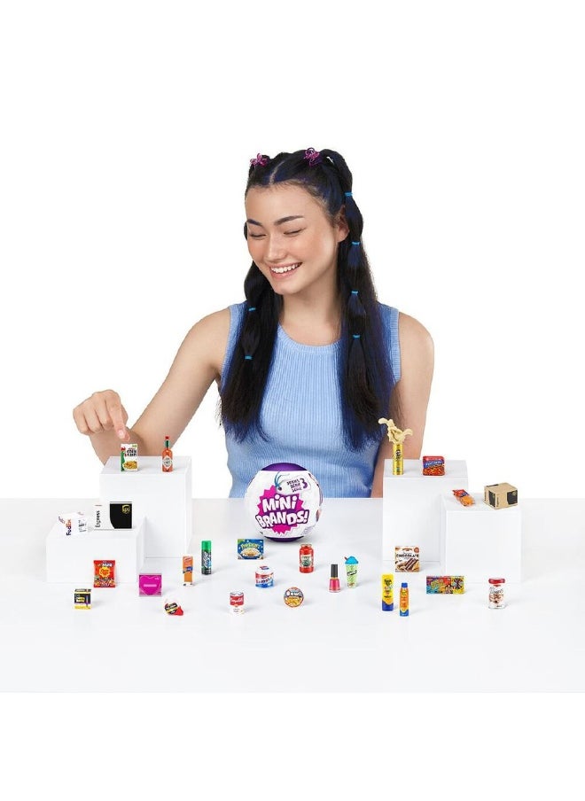 5 Surprise Mini Brands Global Series 3 Surprise Toy  - Image 1